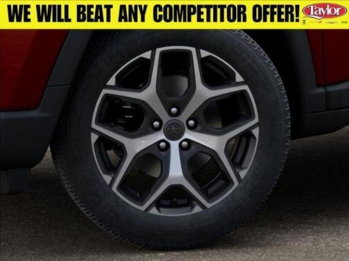 Red 2026 Jeep Compass Limited