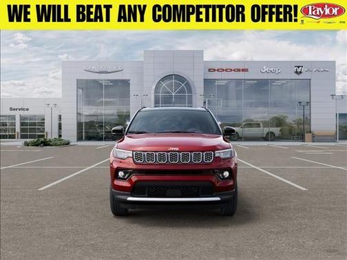 Red 2026 Jeep Compass Limited