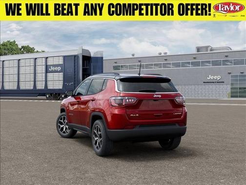 Red 2026 Jeep Compass Limited