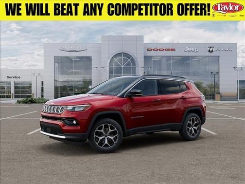Red 2026 Jeep Compass Limited