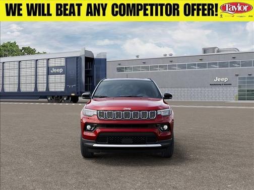 Red 2026 Jeep Compass Limited