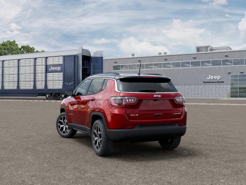 Red 2026 Jeep Compass Limited