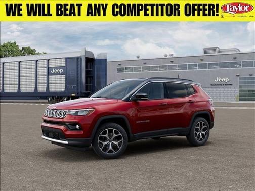 Red 2026 Jeep Compass Limited