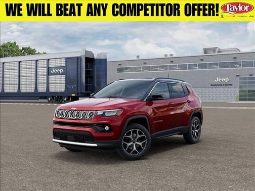Red 2026 Jeep Compass Limited