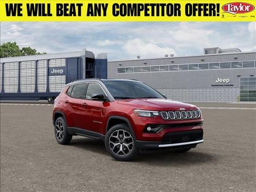 Red 2026 Jeep Compass Limited