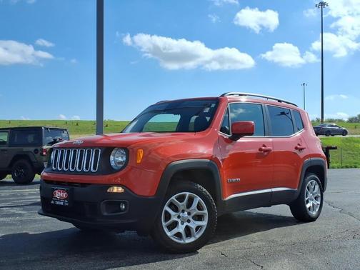 Omaha Orange 2015 Jeep Renegade Latitude