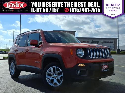 Omaha Orange 2015 Jeep Renegade Latitude