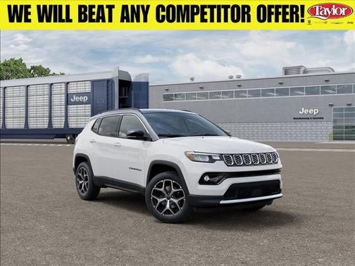 Bright White Clearcoat 2026 Jeep Compass Limited