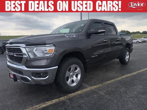 Granite Crystal Clearcoat Metallic 2019 RAM 1500 Big Horn