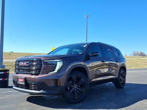 Crystal Metallic 2025 GMC Acadia Elevation