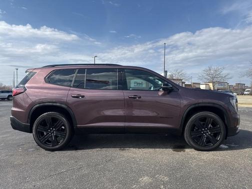 Crystal Metallic 2025 GMC Acadia Elevation