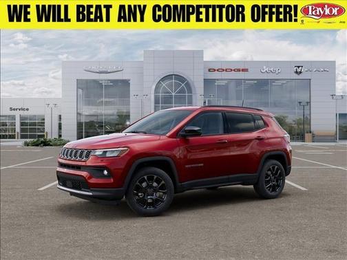 Red 2026 Jeep Compass Latitude