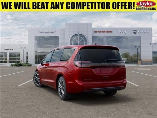 Red 2026 Chrysler Pacifica Select