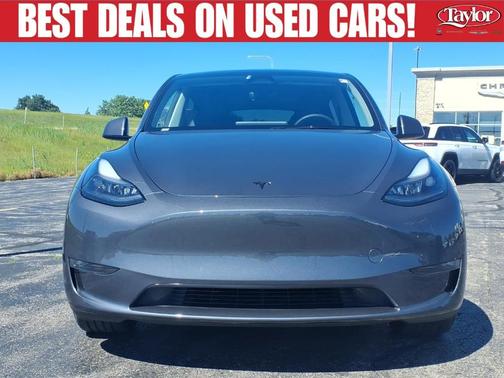 Gray 2023 Tesla Model Y Long Range