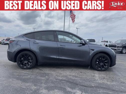 Gray 2023 Tesla Model Y Long Range