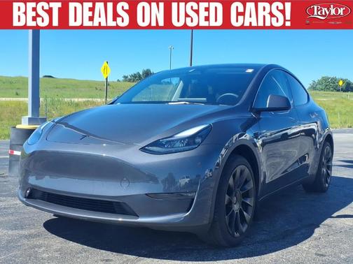 Gray 2023 Tesla Model Y Long Range