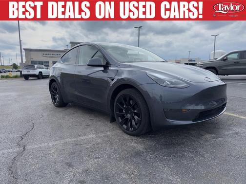 Gray 2023 Tesla Model Y Long Range