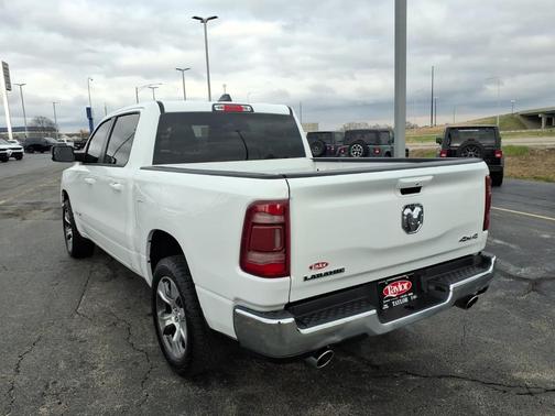 Bright White Clearcoat 2024 RAM 1500 Laramie