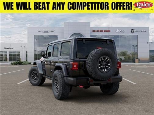 Black Clearcoat 2026 Jeep Wrangler Rubicon