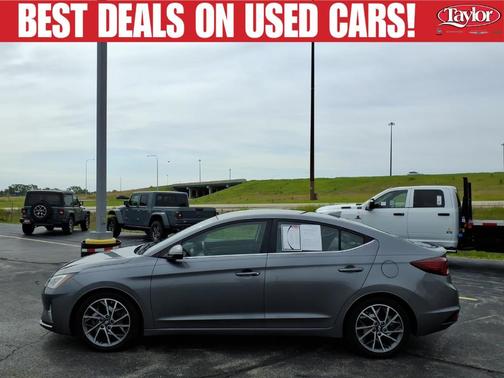 Machine Gray 2019 Hyundai ELANTRA Limited