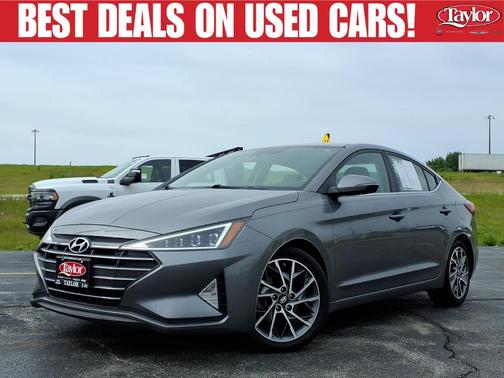 Machine Gray 2019 Hyundai ELANTRA Limited