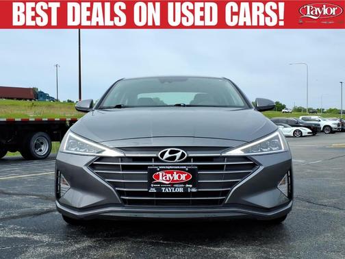 Machine Gray 2019 Hyundai ELANTRA Limited