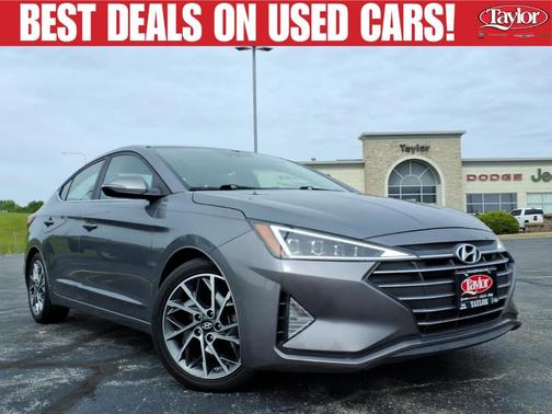 Machine Gray 2019 Hyundai ELANTRA Limited