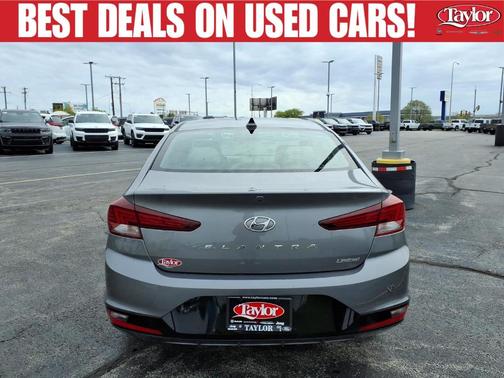 Machine Gray 2019 Hyundai ELANTRA Limited