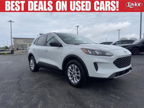 Oxford White 2022 Ford Escape SE