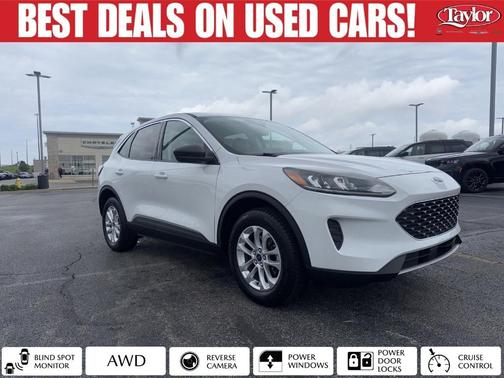 Oxford White 2022 Ford Escape SE
