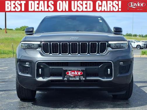 Metallic 2022 Jeep Grand Cherokee Overland