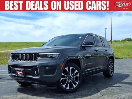 Metallic 2022 Jeep Grand Cherokee Overland
