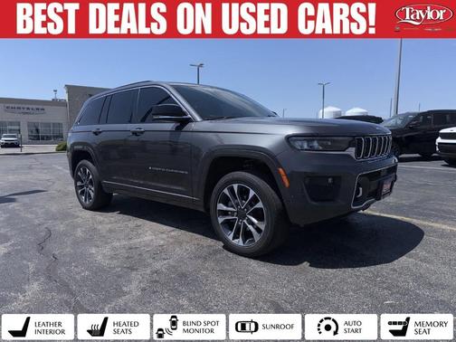 Metallic 2022 Jeep Grand Cherokee Overland