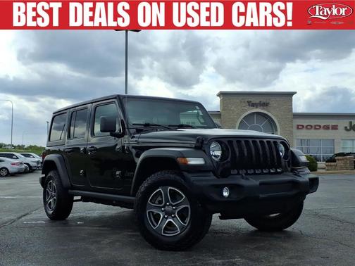 Black Clearcoat 2022 Jeep Wrangler Unlimited Sport