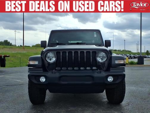 Black Clearcoat 2022 Jeep Wrangler Unlimited Sport