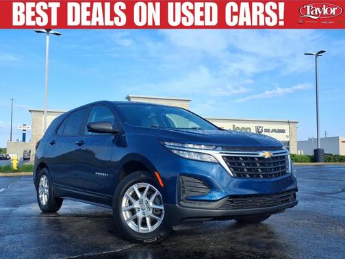 Blue Glow Metallic 2022 Chevrolet Equinox LS