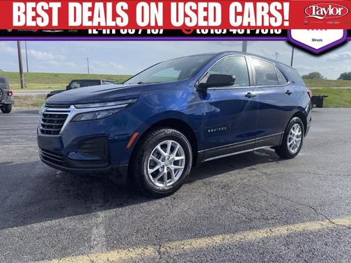 Blue Glow Metallic 2022 Chevrolet Equinox LS