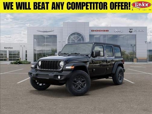 Black Clearcoat 2026 Jeep Wrangler Sport
