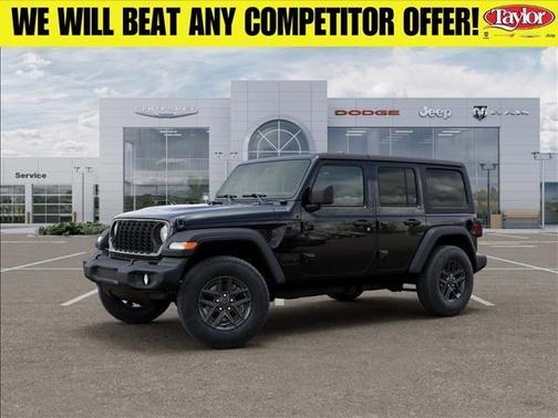 Black Clearcoat 2026 Jeep Wrangler Sport
