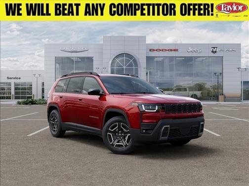 Red 2026 Jeep Cherokee LAREDO/LIMITED