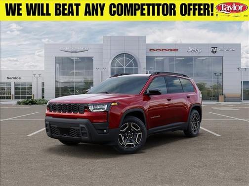 Red 2026 Jeep Cherokee LAREDO/LIMITED