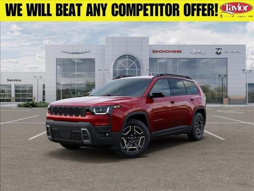 Red 2026 Jeep Cherokee LAREDO/LIMITED