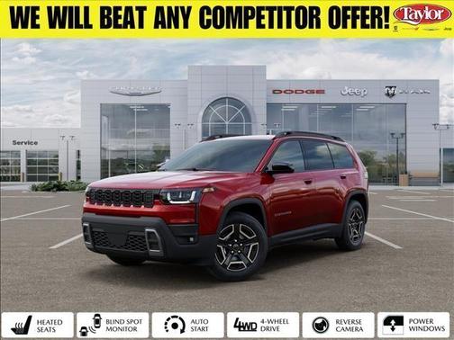 Red 2026 Jeep Cherokee LAREDO/LIMITED