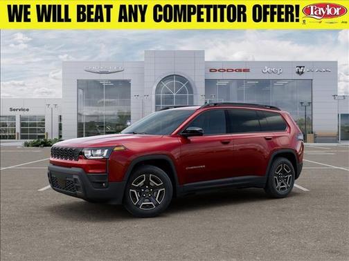 Red 2026 Jeep Cherokee LAREDO/LIMITED
