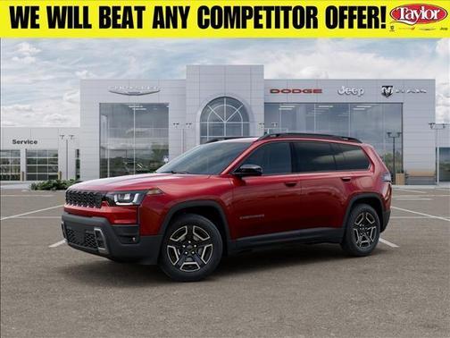Red 2026 Jeep Cherokee LAREDO/LIMITED
