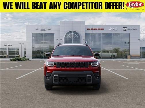Red 2026 Jeep Cherokee LAREDO/LIMITED