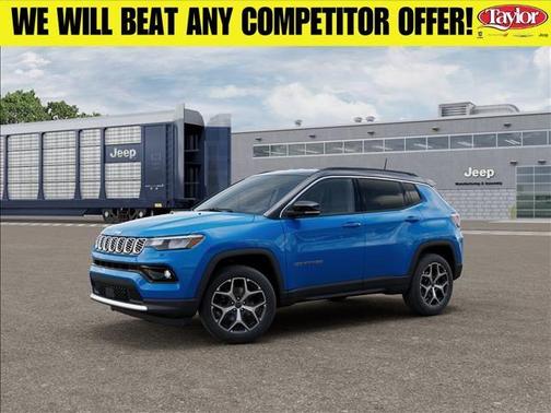 Hydro Blue Pearlcoat 2026 Jeep Compass Limited