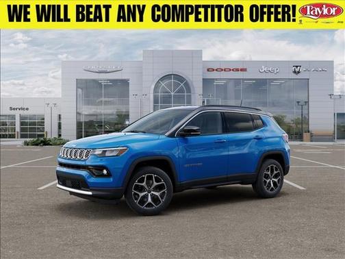 Hydro Blue Pearlcoat 2026 Jeep Compass Limited