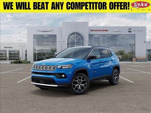 Hydro Blue Pearlcoat 2026 Jeep Compass Limited