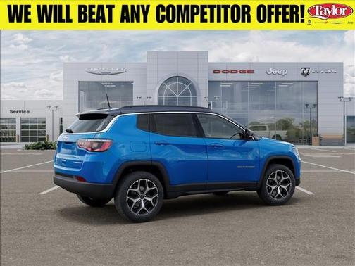 Hydro Blue Pearlcoat 2026 Jeep Compass Limited